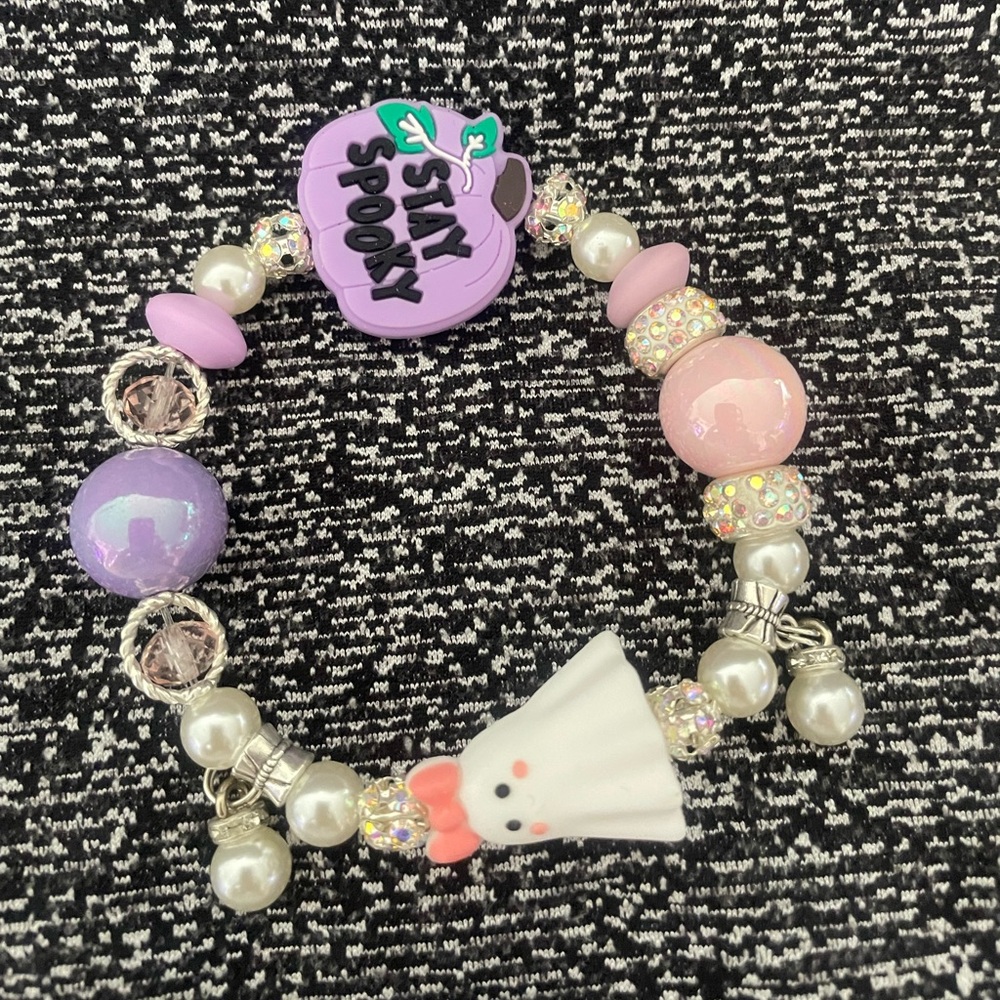 spooky halloween bracelet
